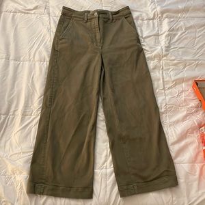 Everlane Wide Leg Crop Pant